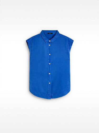 Sleeveless 100% Lyocell Shirt