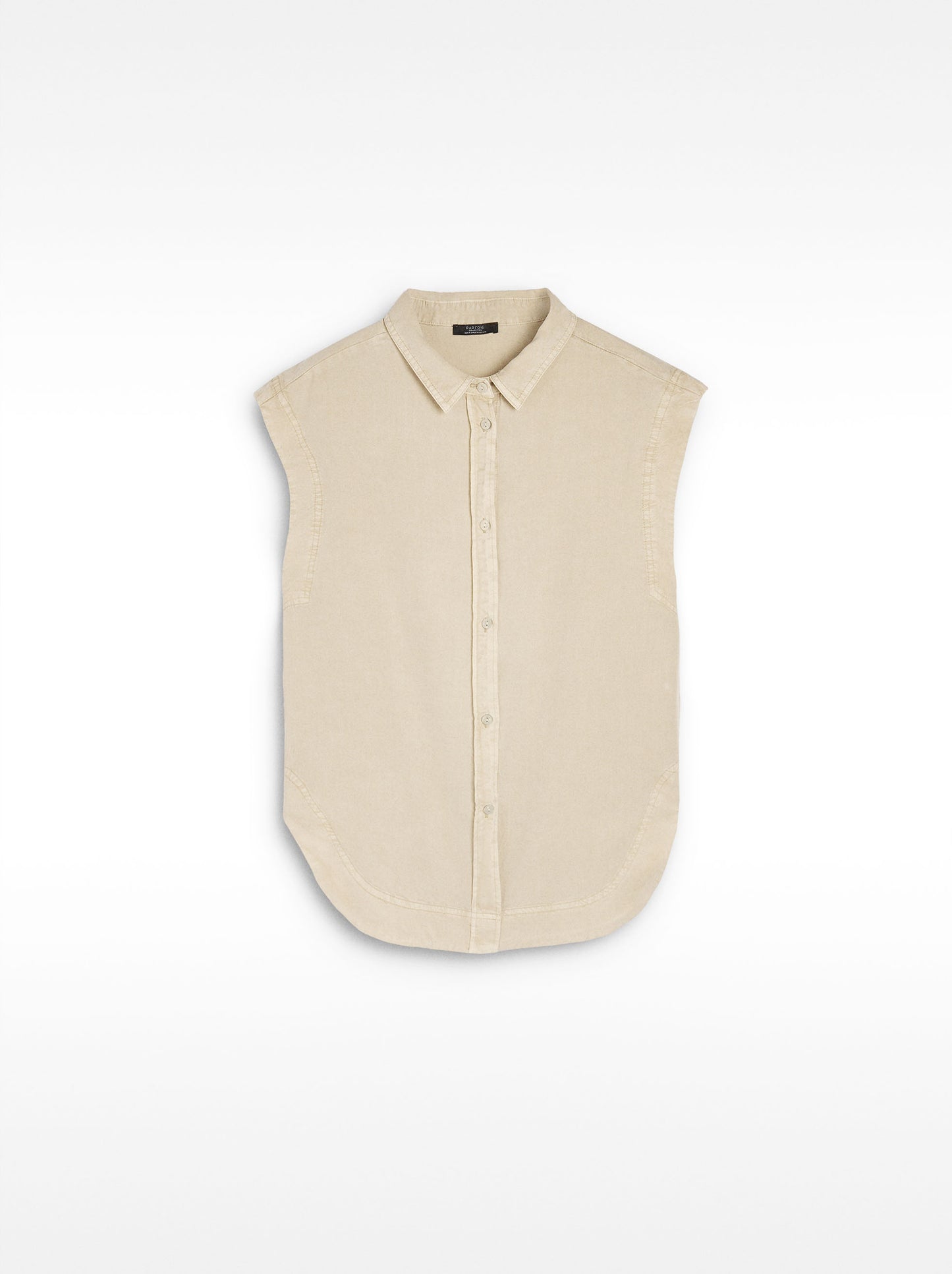 Sleeveless 100% Lyocell Shirt