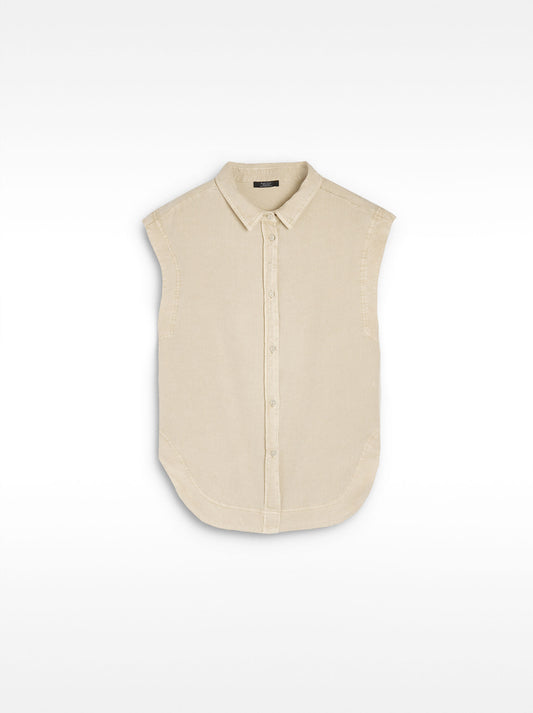 Sleeveless 100% Lyocell Shirt