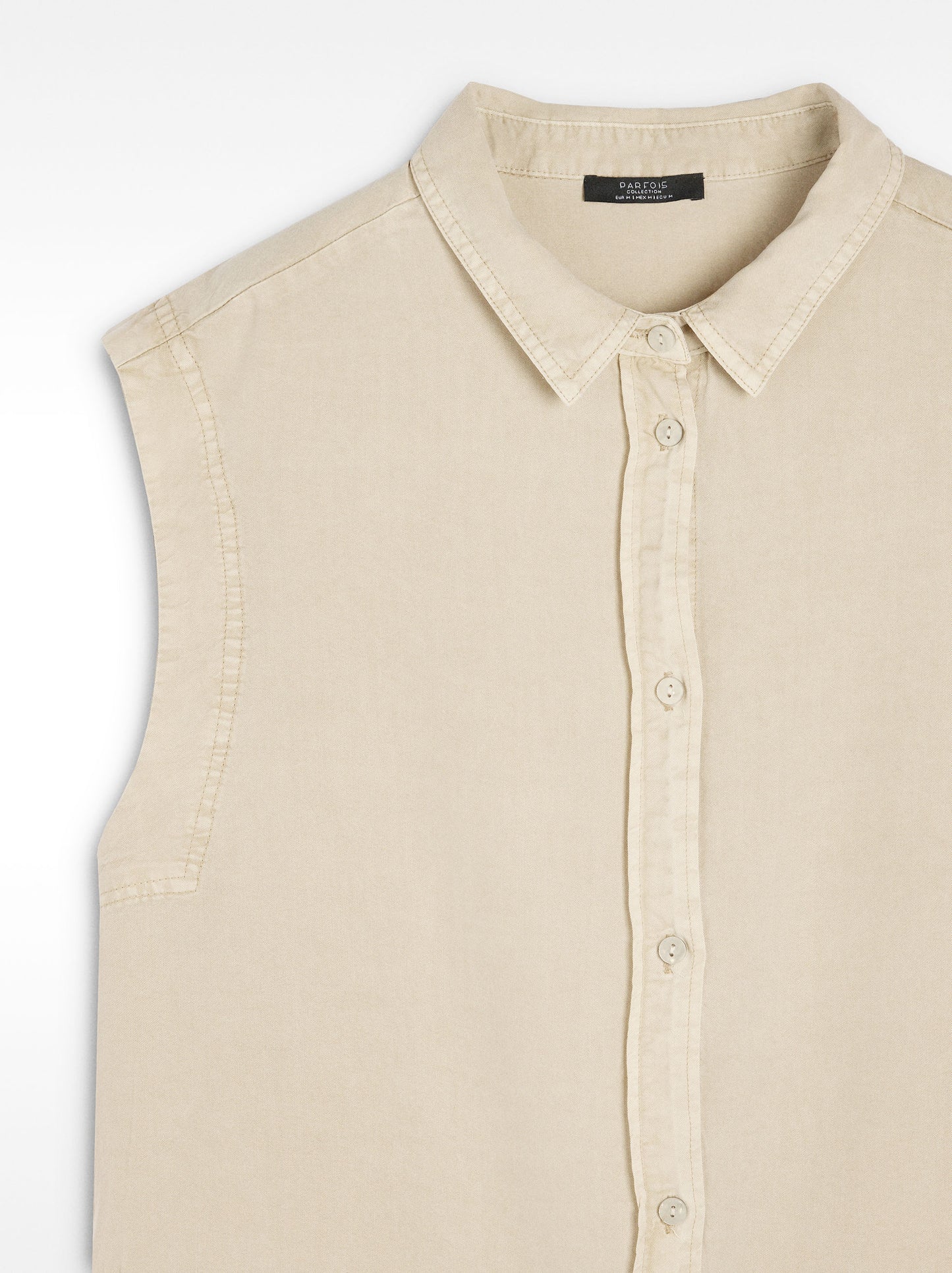 Sleeveless 100% Lyocell Shirt