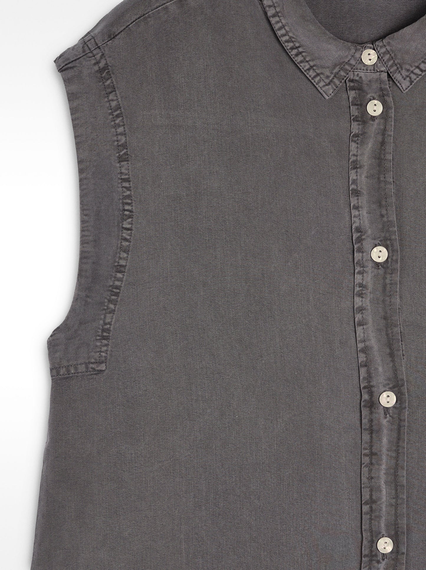 Sleeveless 100% Lyocell Shirt