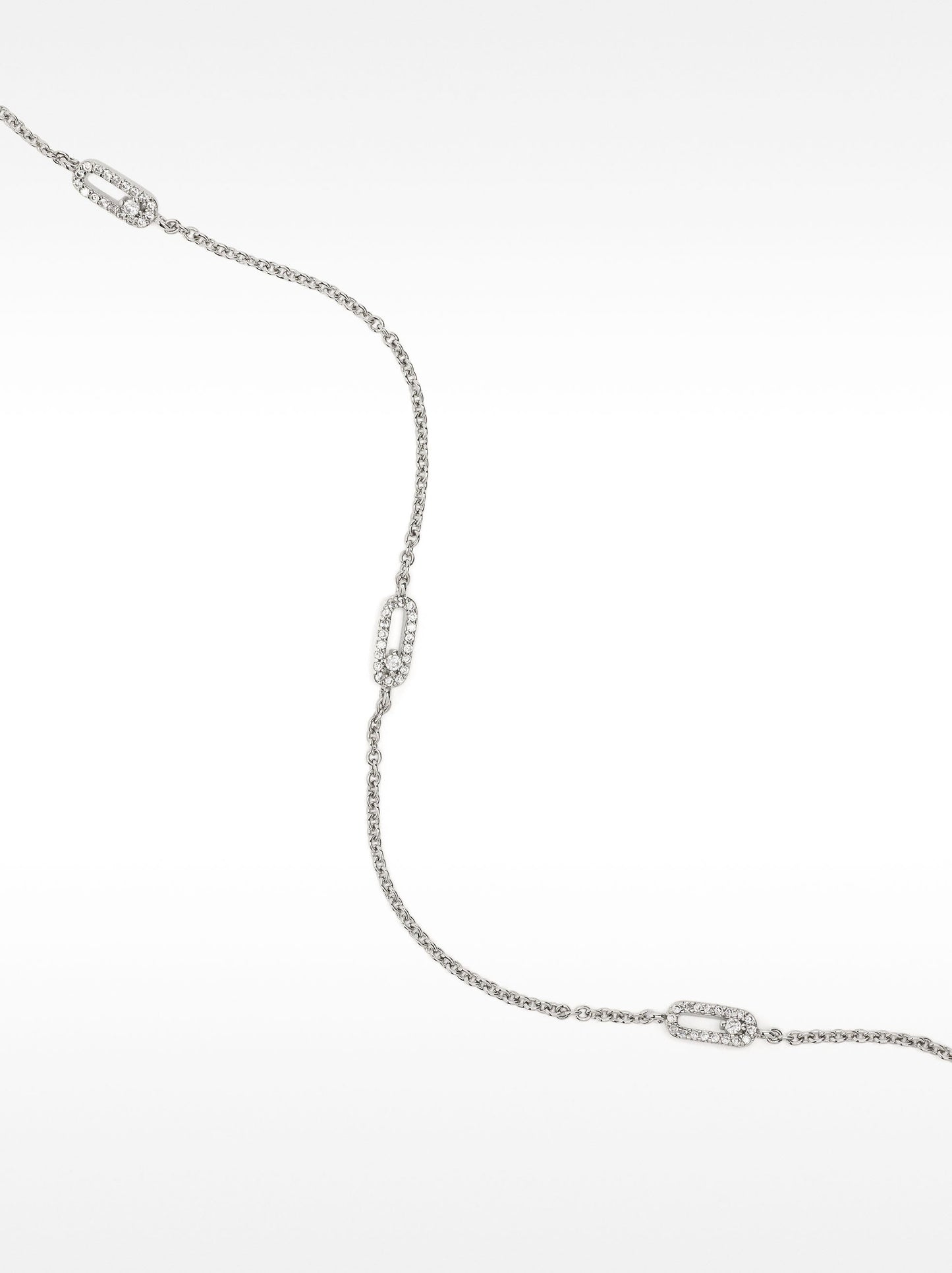 Short Necklace With Zirconia