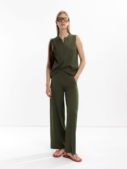 Trousers With Zip Pockets