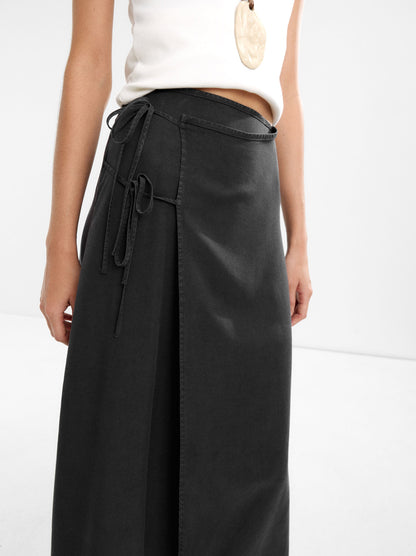 Midi Wrap Skirt 100% Lyocell
