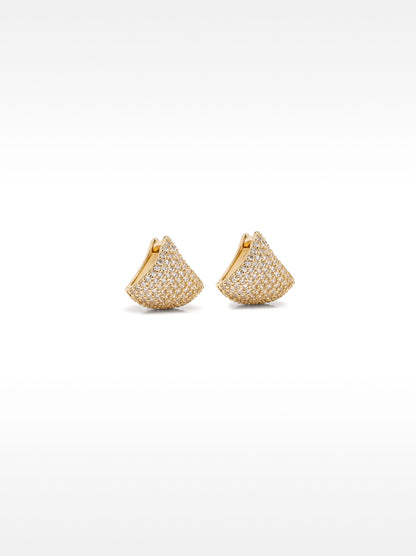 Earrings With Zirconia