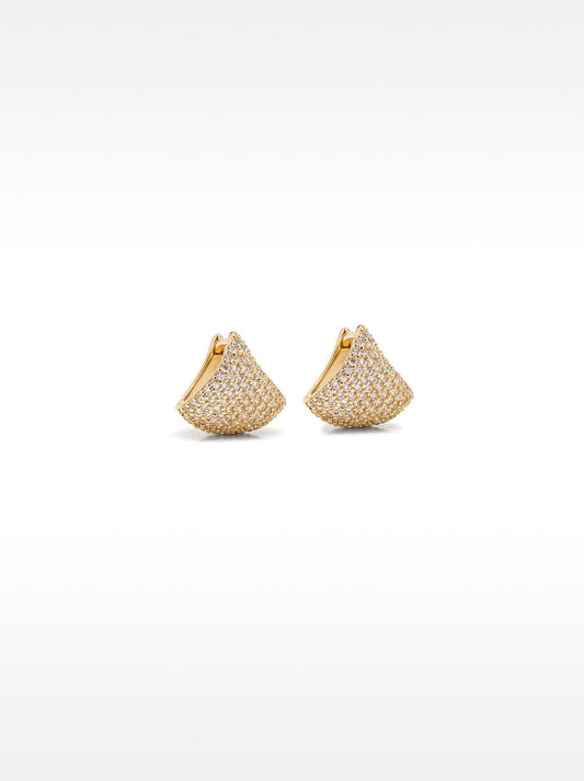 Earrings With Zirconia