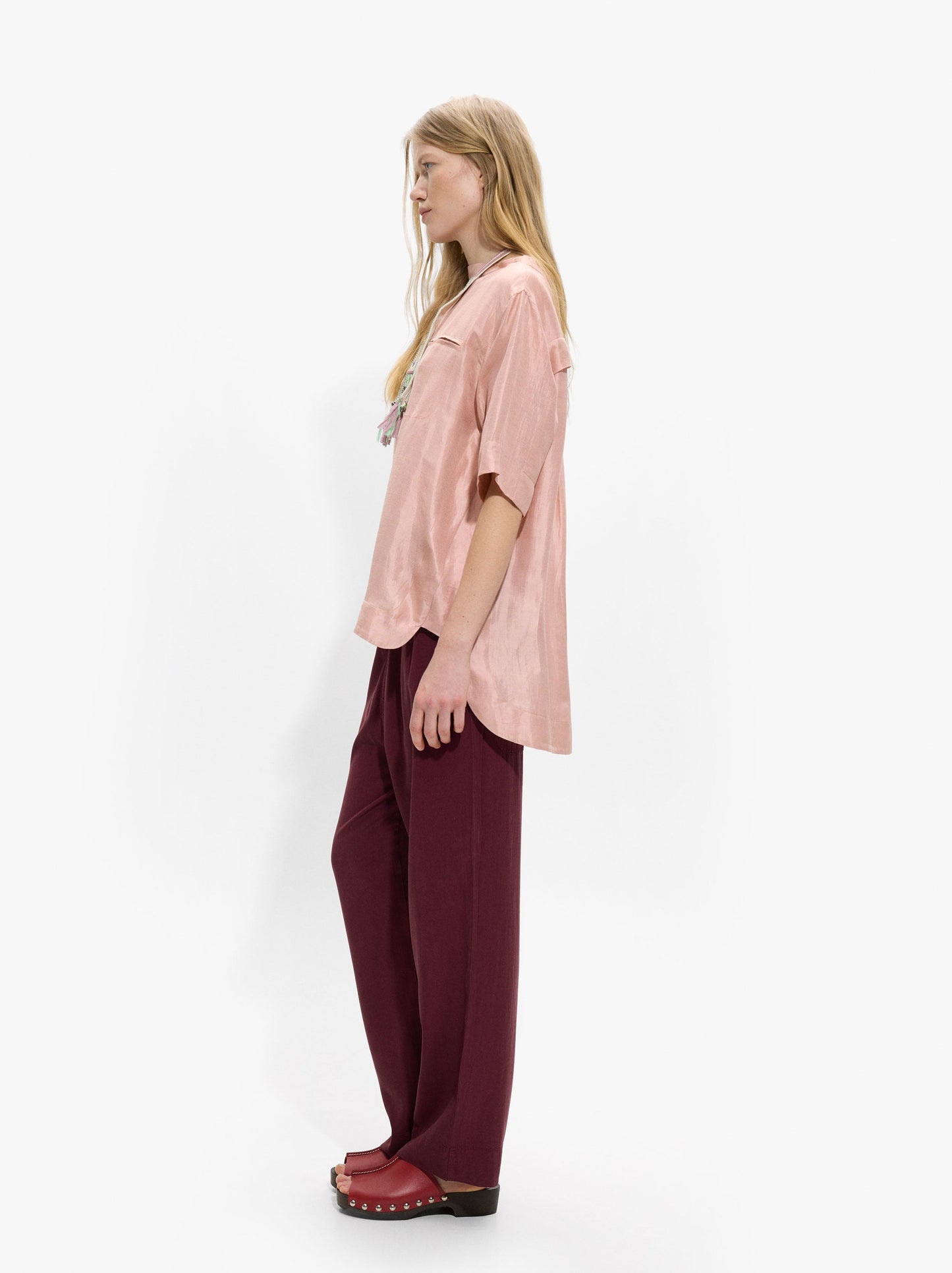 Fluid Trousers Made From 100% Lyocell