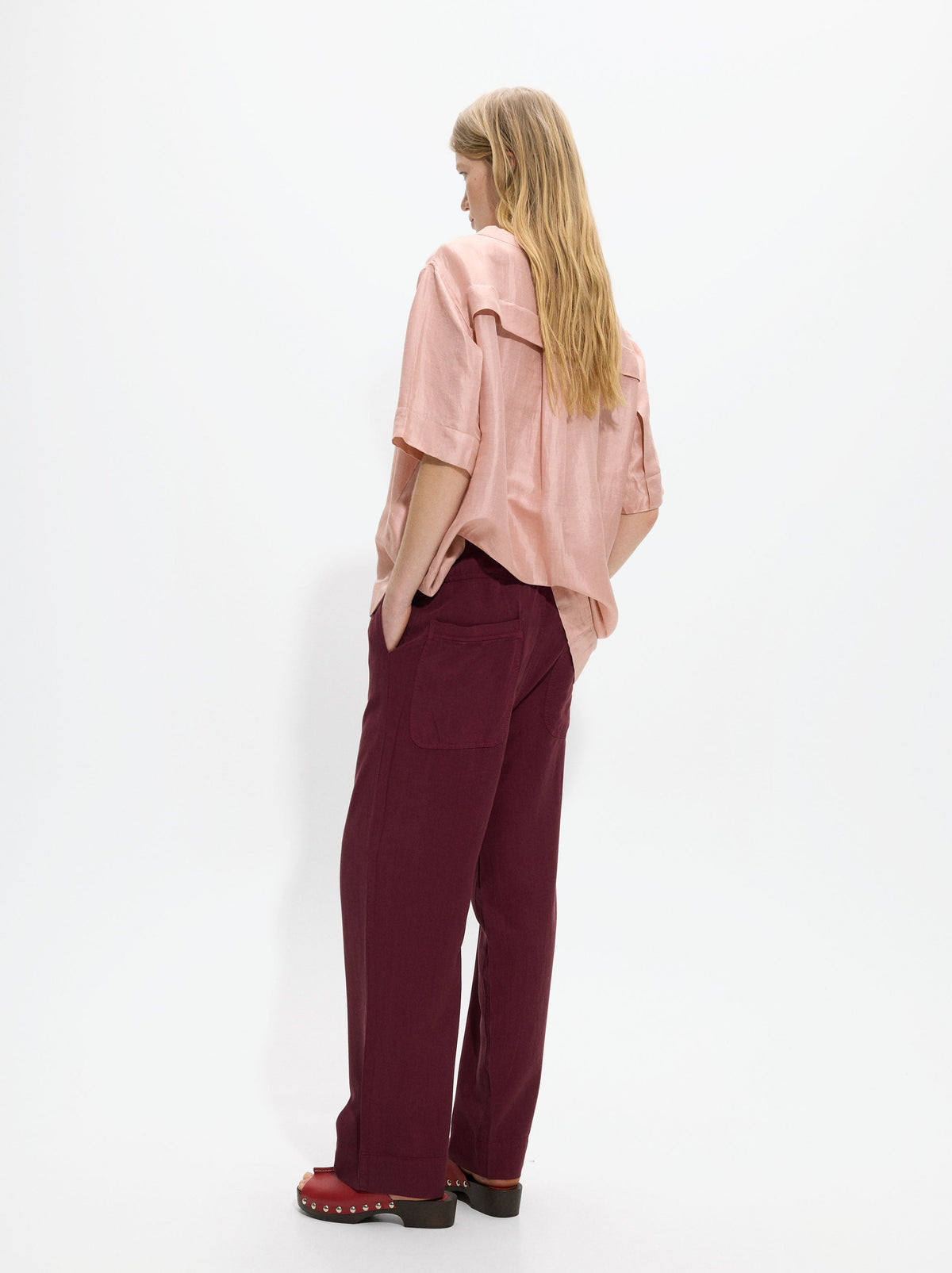Fluid Trousers Made From 100% Lyocell