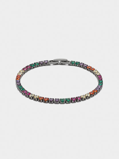 Necklace And Bracelet Set With Zirconia