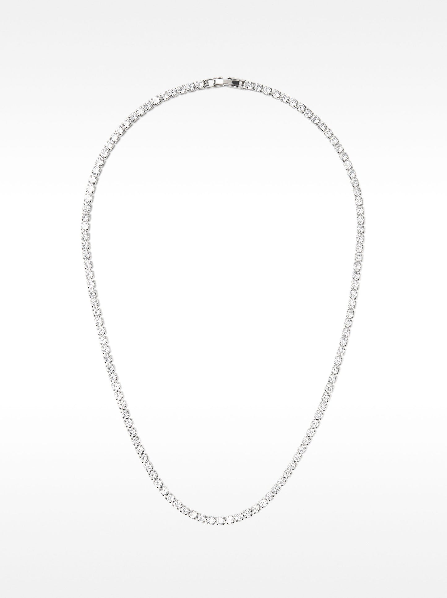 Necklace And Bracelet Set With Zirconia