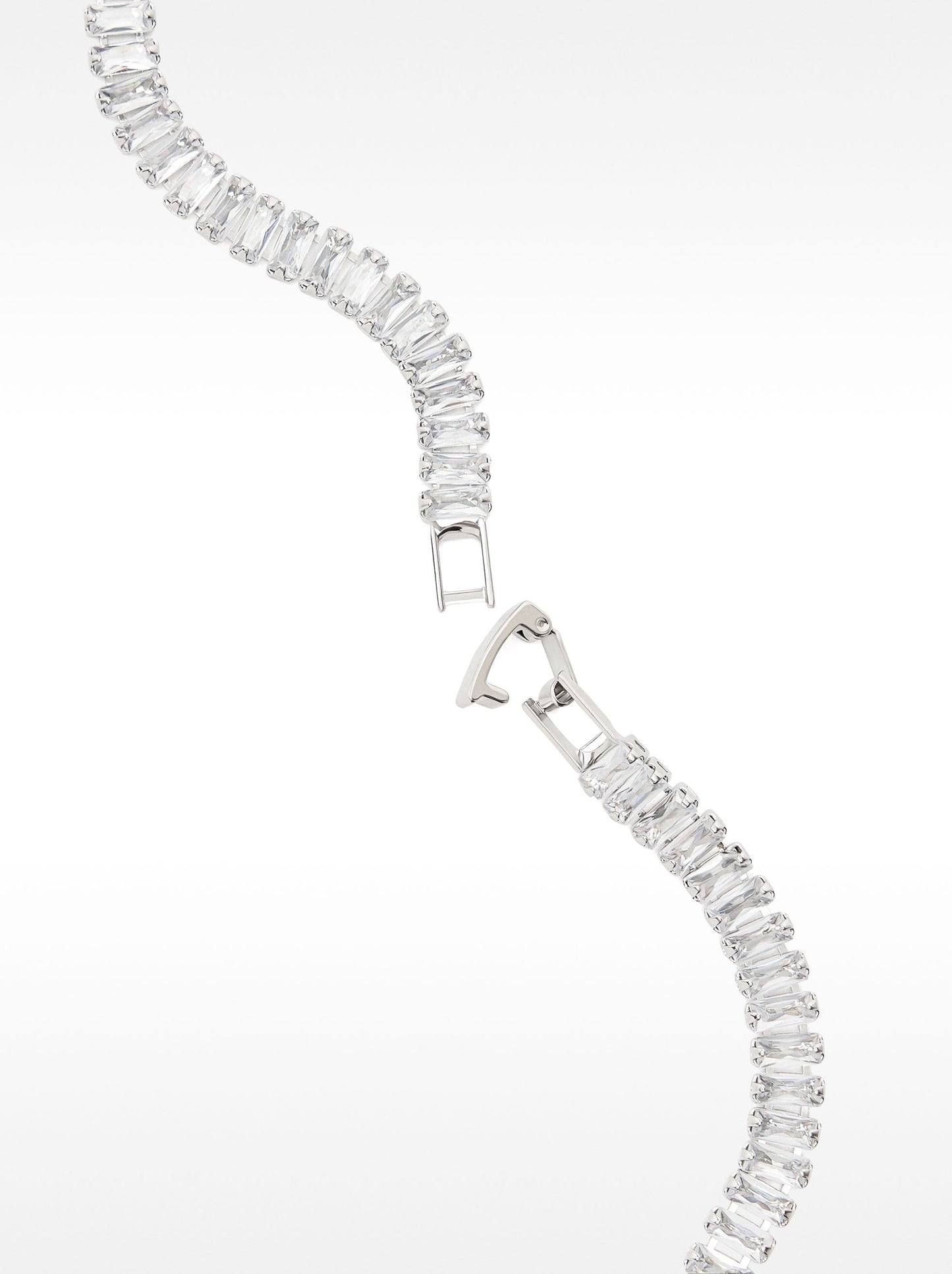 Necklace And Earrings Set With Zirconia