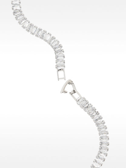 Necklace And Earrings Set With Zirconia