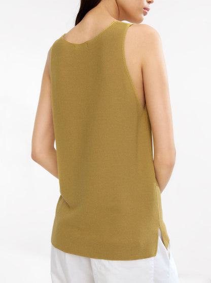 V-Neck Knit Top