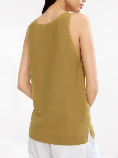 V-Neck Knit Top