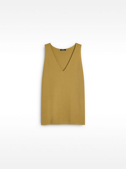V-Neck Knit Top