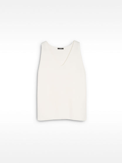 V-Neck Knit Top