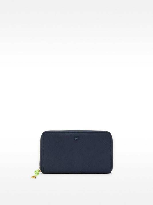 Nylon Wallet With Zipper