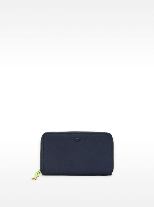 Nylon Wallet With Zipper