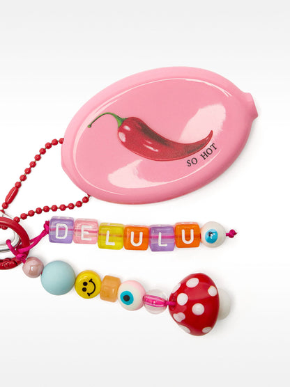 Coin Purse Keychain Charm