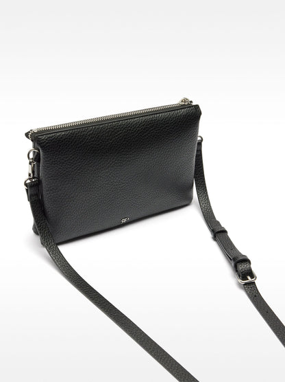 Double Crossbody Bag With Studs