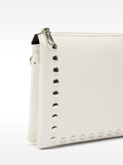 Double Crossbody Bag With Studs