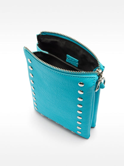 Double Crossbody Bag With Studs