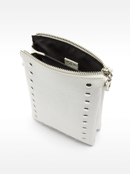 Double Crossbody Bag With Studs