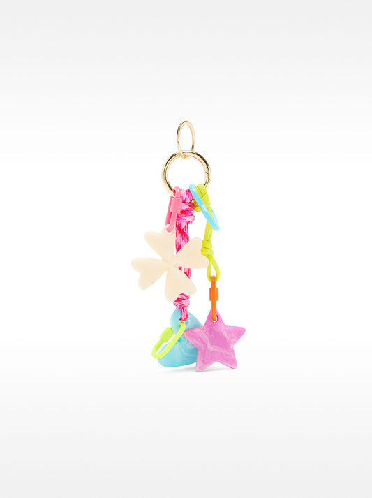 Multicolor Charm Keychain