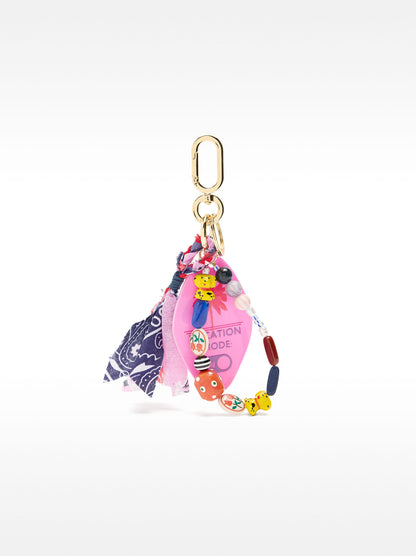 Multicolor Charm Keychain