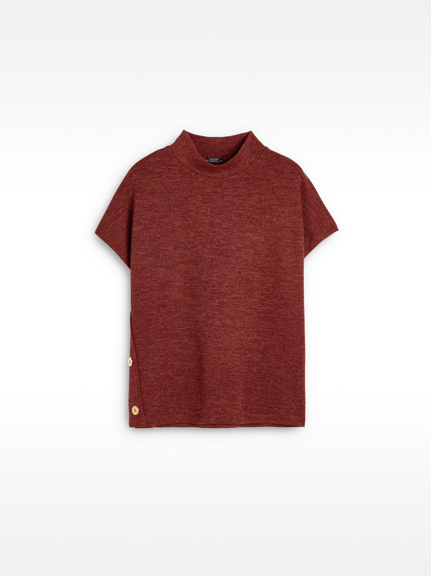 T-Shirt With Side Buttons
