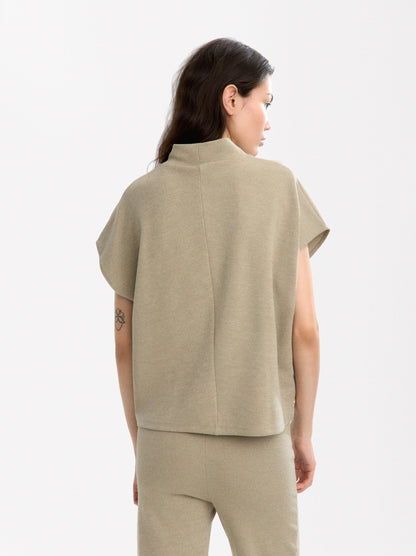 T-Shirt With Side Buttons