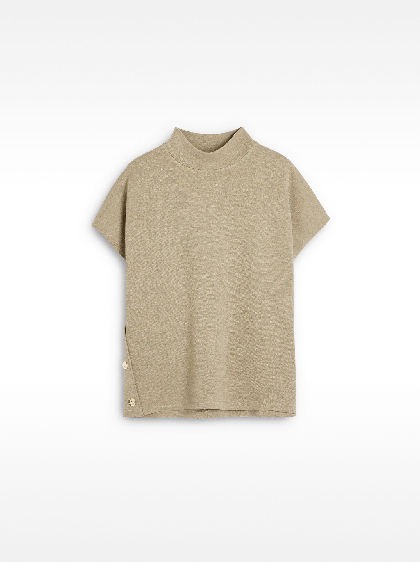 T-Shirt With Side Buttons