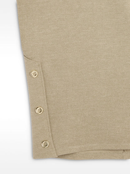 T-Shirt With Side Buttons
