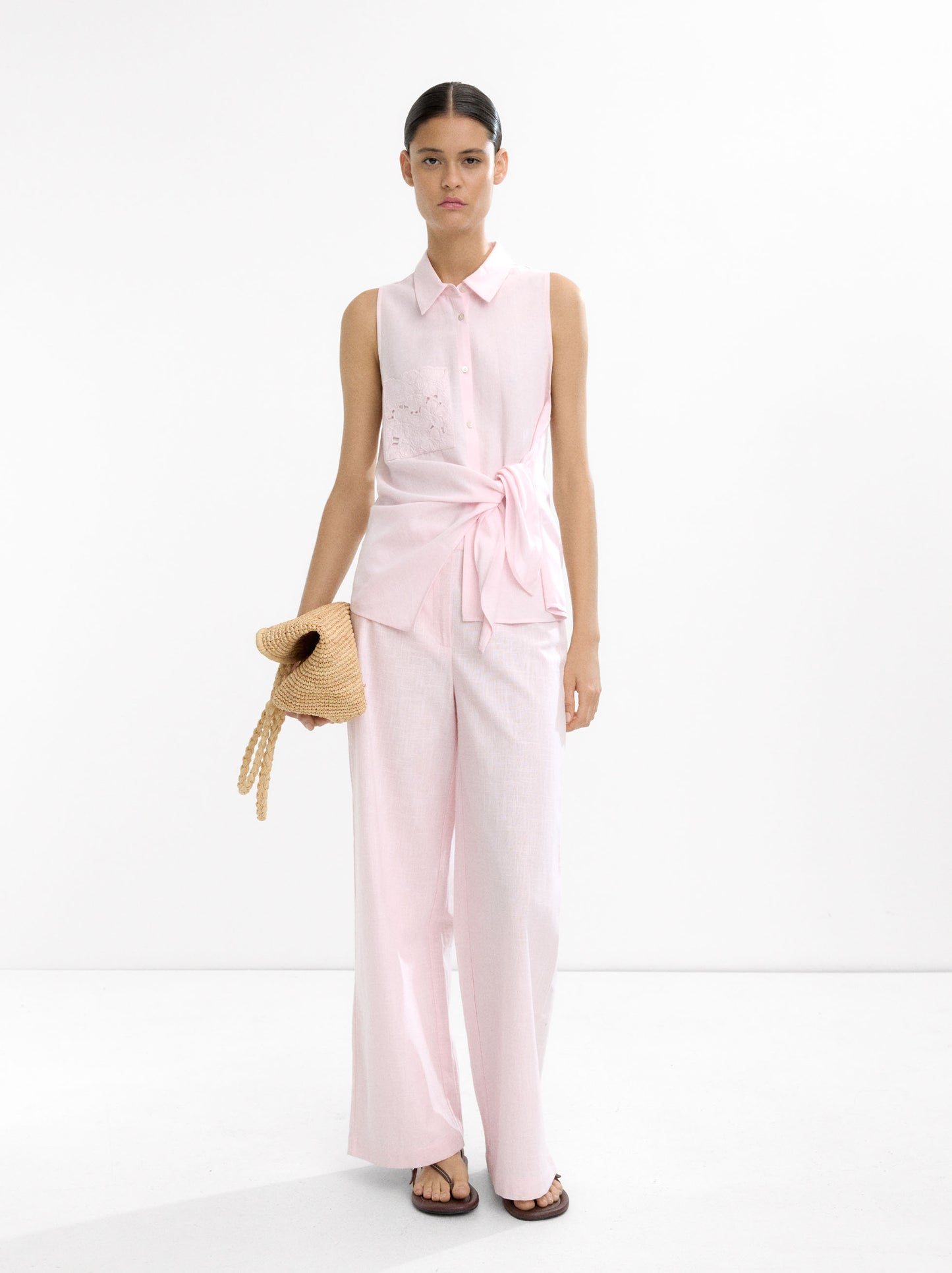 Trousers With 100% Cotton