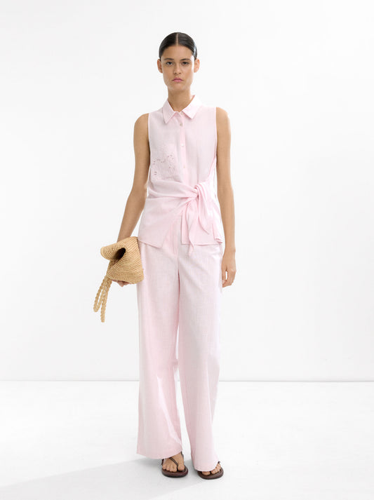 Trousers With 100% Cotton