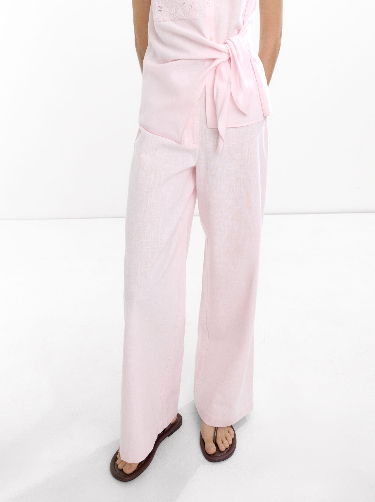 Trousers With 100% Cotton