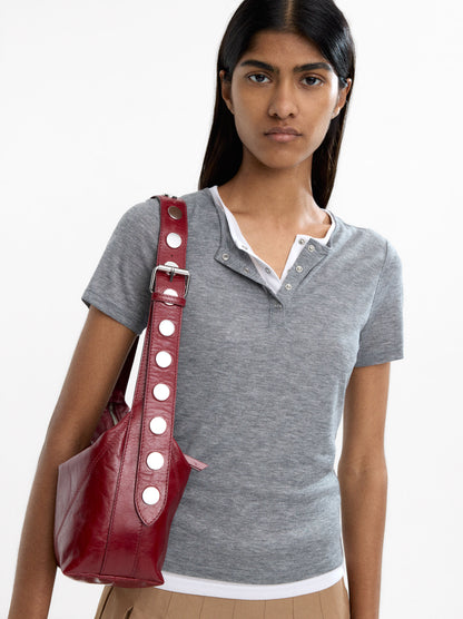Leather Shoulder Bag