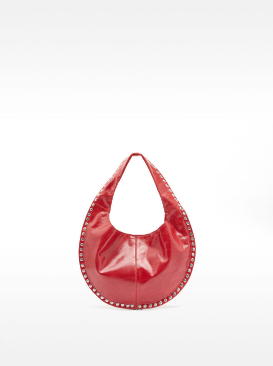 Leather Hobo Shoulder Bag