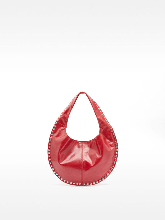 Leather Hobo Shoulder Bag