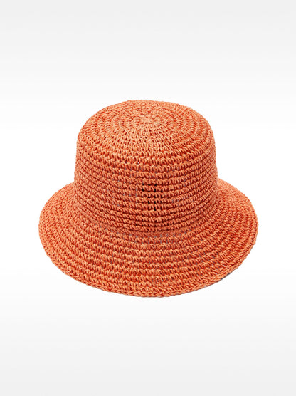 Hat With Straw Effect