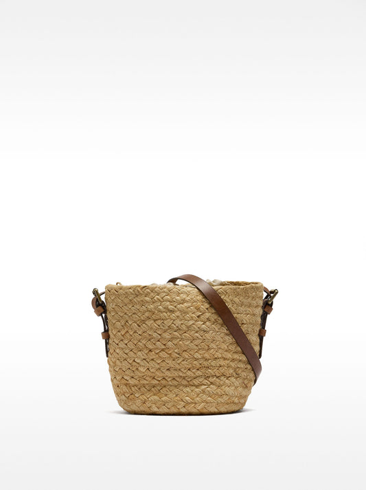 Bucket Bag In Jute