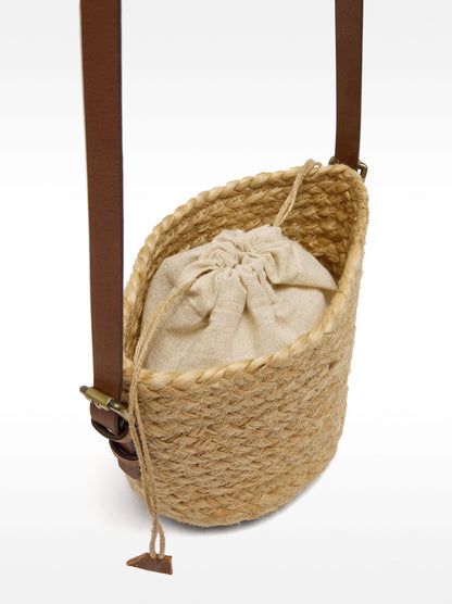 Bucket Bag In Jute