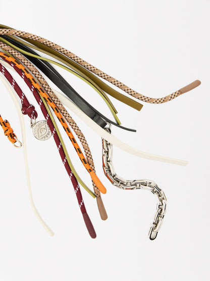 Charm With Multicolor Fringes