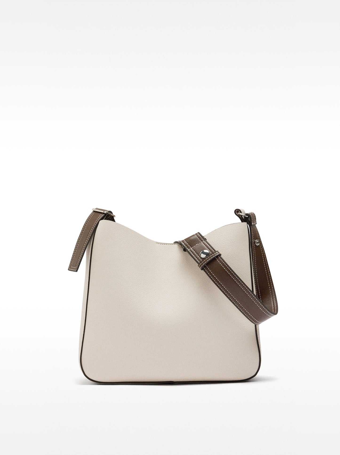 Shoulder Bag With Texture