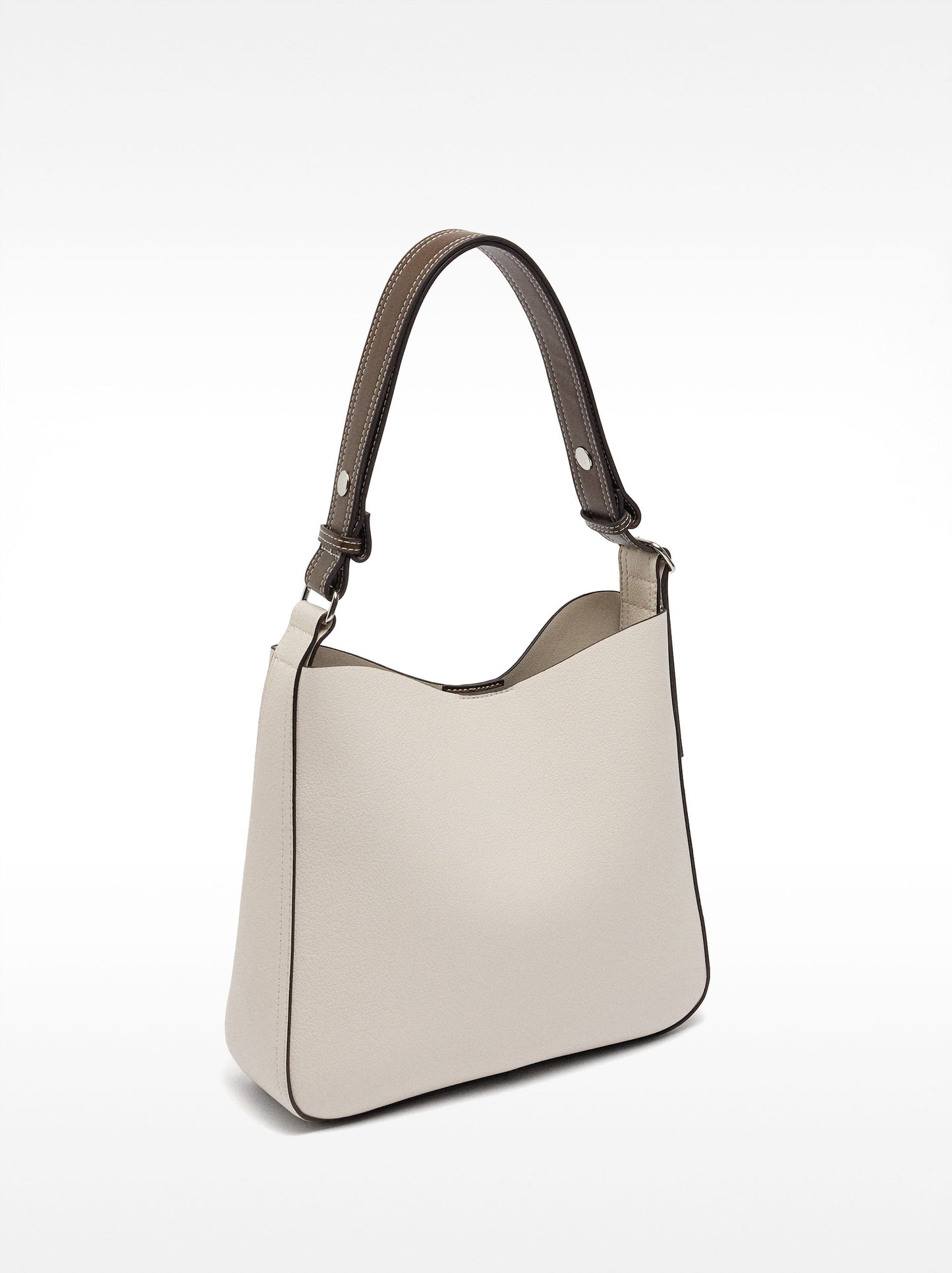 Shoulder Bag With Texture