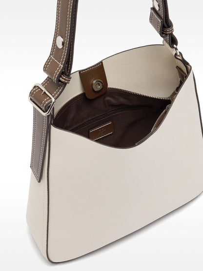 Shoulder Bag With Texture