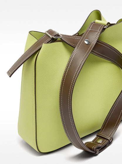 Shoulder Bag With Texture