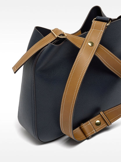 Shoulder Bag With Texture