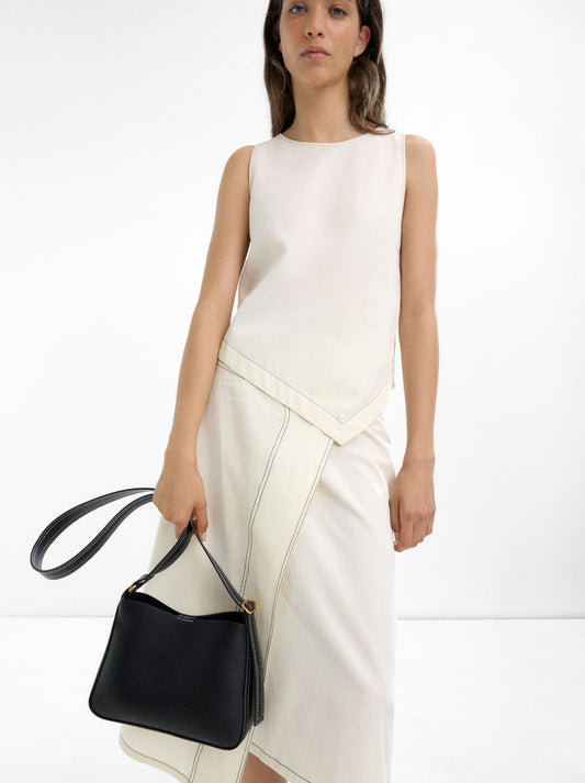 Crossbody Bag With Texture