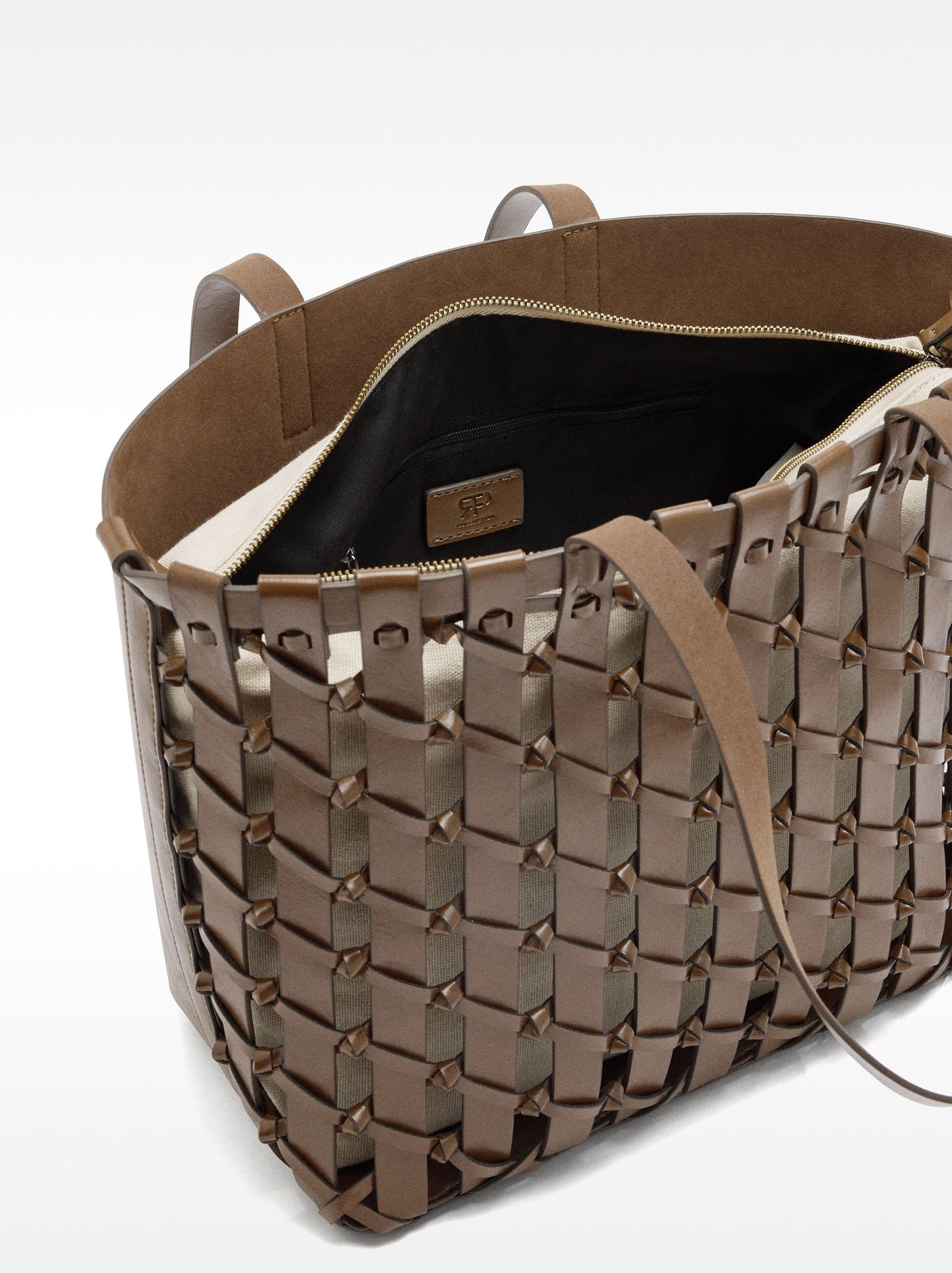 Shopper Bag Braided With Knots